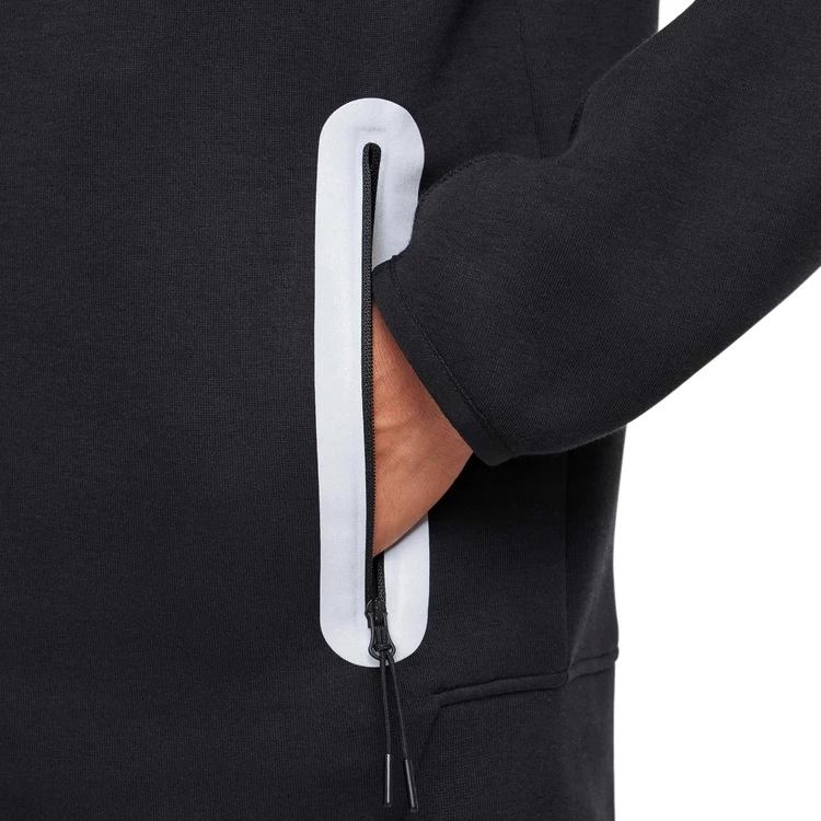 Hanorac pt bărbați Nike M NK TCH SSNL TF+ WR FZ XXL Negru photo 5