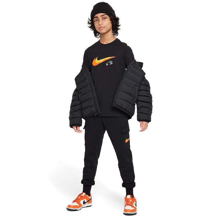 Футболка Nike B NSW SI SS TEE / Мужской / L / Черный photo 2