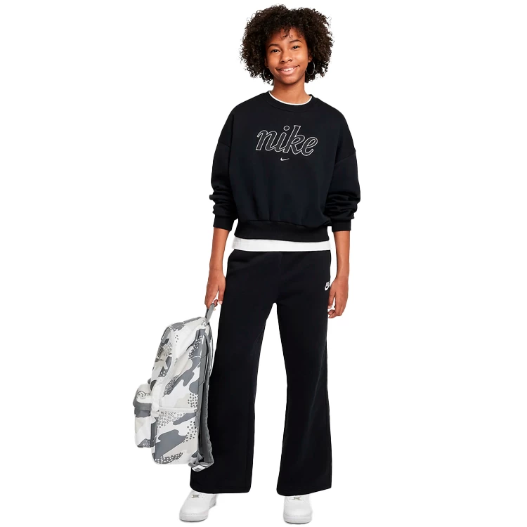 Hanorac Nike G NSW CLUB FLC BXY CRW GX STAR / Femei / XL / Negru photo 5
