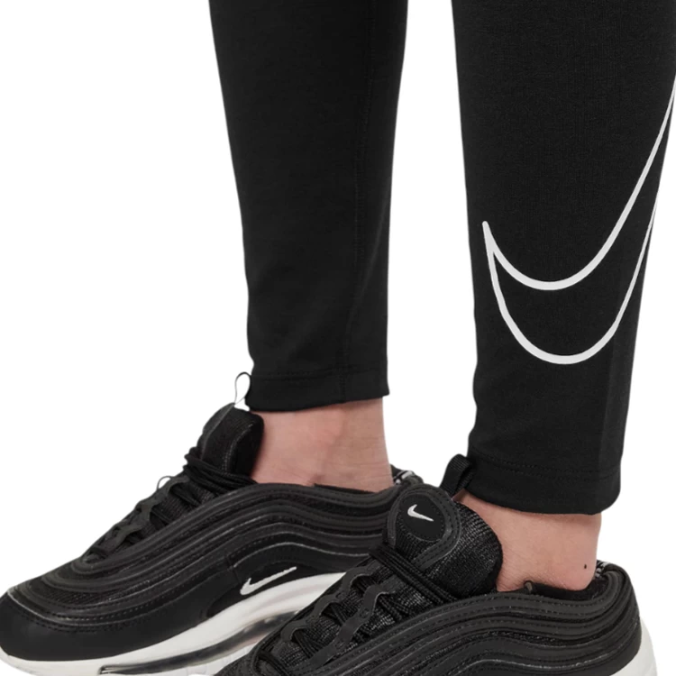 Panta-colanti Nike G NSW CLSSC TGHT GFX / Femei / L / Negru photo 5