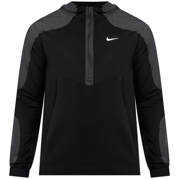 Hanorac pt bărbați Nike M NK ELMNT TOP LS WR M Negru photo 5