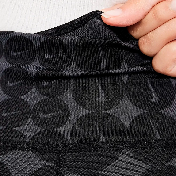 Panta-colanti Nike G NK DF ONE TGHT AOP / Femei / XL / Negru photo 4