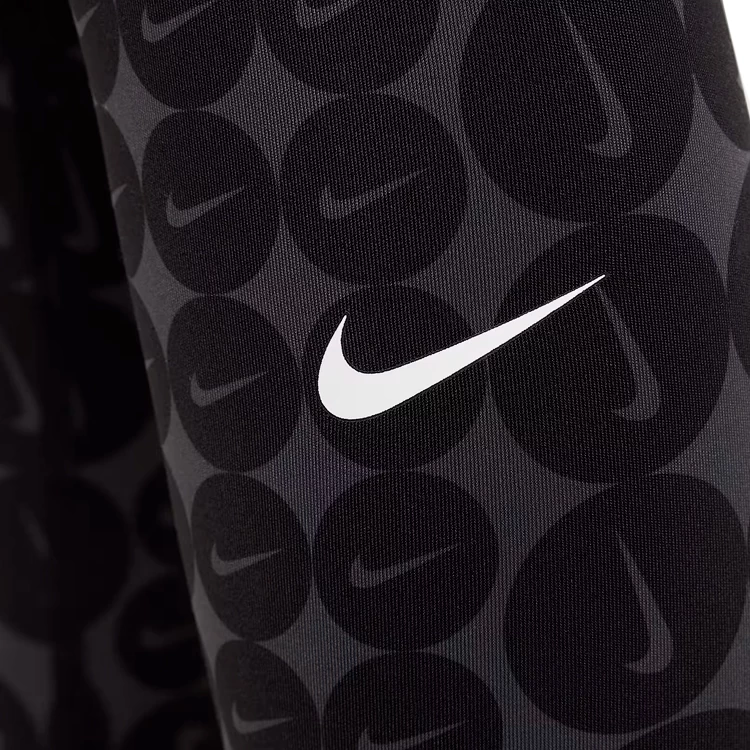 Panta-colanti Nike G NK DF ONE TGHT AOP / Femei / XL / Negru photo 5