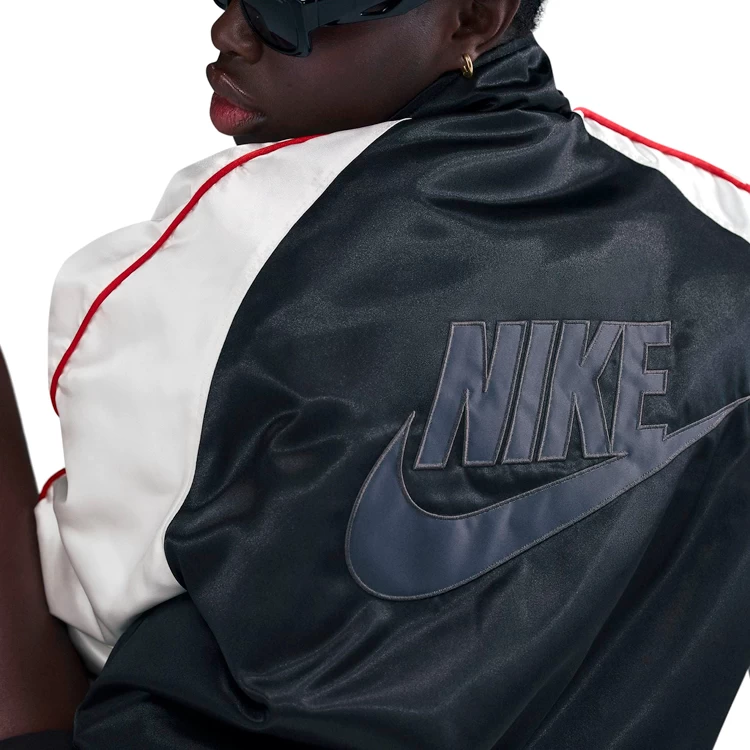 Толстовка Nike W NSW STREET SVNR JKT XS Черный/Белый Женский photo 5