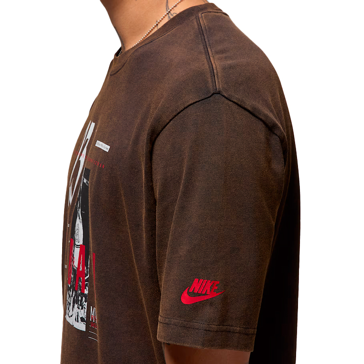 Tricou bărbătesc Nike M J REISSUE GX SS CREW XL Maro photo 5