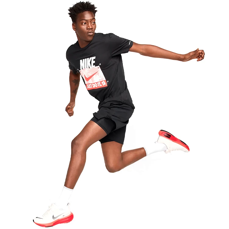 Футболка мужская Nike M NK DF RUN ENERGY SS TOP S Черный photo 5