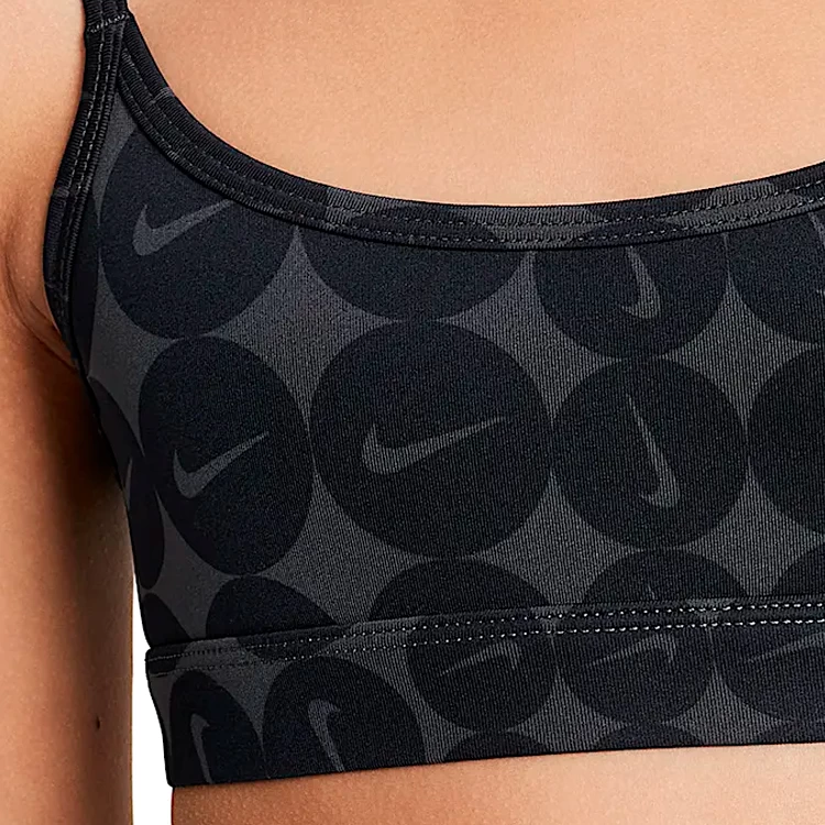 Bra sportive Nike G NK BRALETTE BRA AOP / Femei / L / Negru photo 4