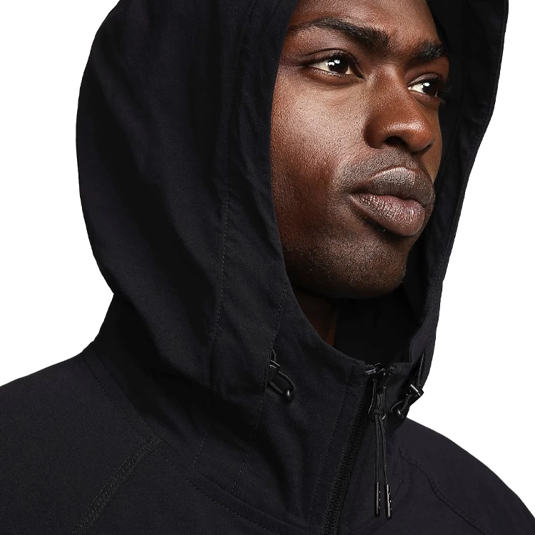 Hanorac pt bărbați Nike M NK TCH WVN WR FZ JKT S Negru photo 4