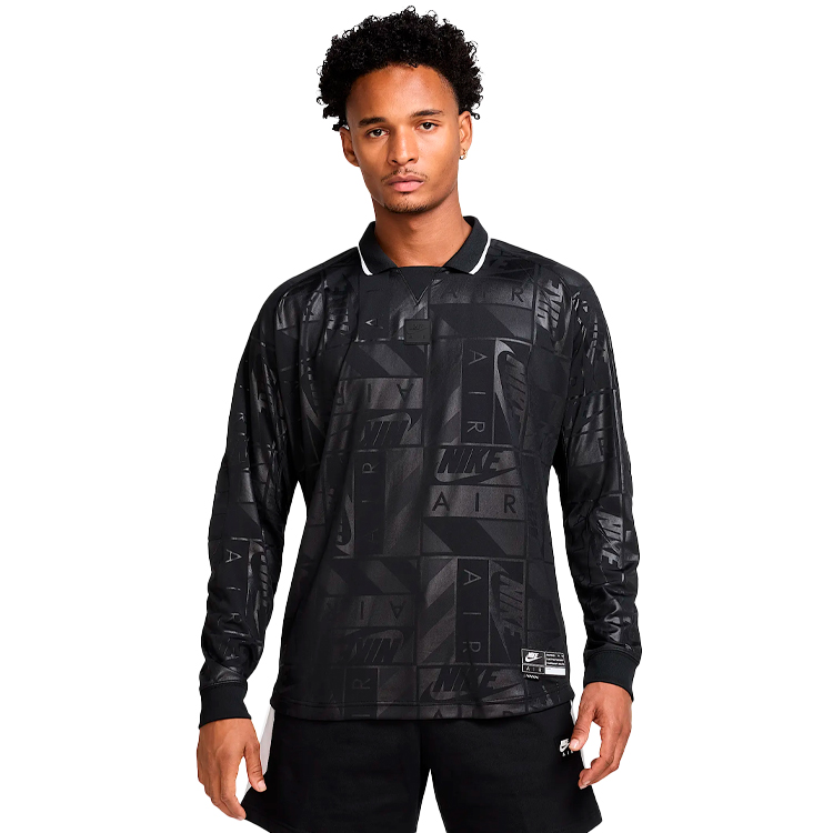 Мужская Толстовка Nike M AIR LS JERSEY L Черный photo 5