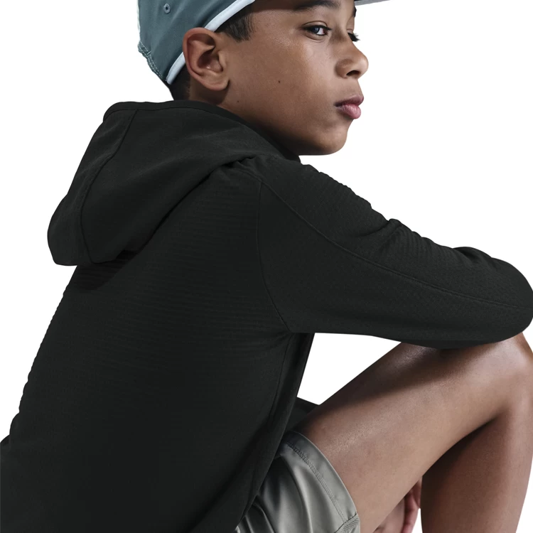 Толстовка Nike K NK TF LS HZ TOP WARM XS Черный Мужской photo 4