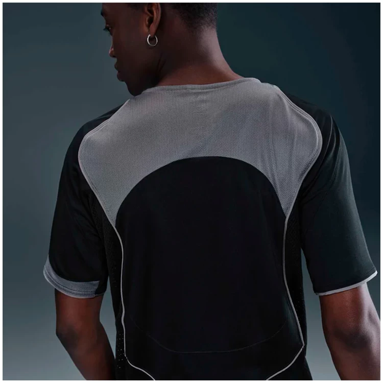 Tricou bărbătesc Nike M NK DF T90 SS JSY S Gri photo 4