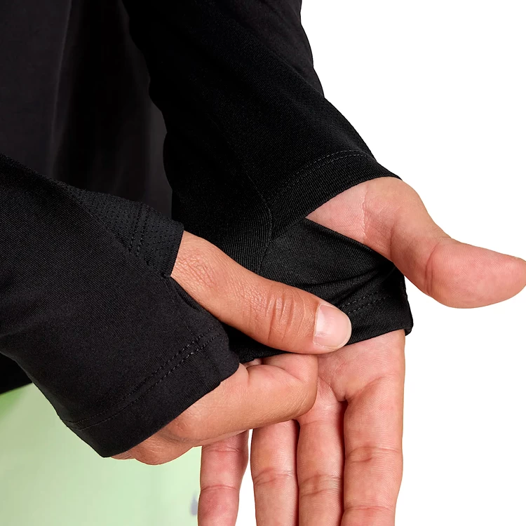 Hanorac pt bărbați Nike M NK DF STRIDE HZ MIDLAYER L Negru photo 5