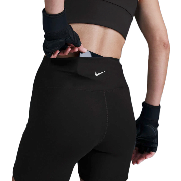 Шорты Nike W NK DF ONE 5IN SHRT GLS / Женский / L / Черный photo 4