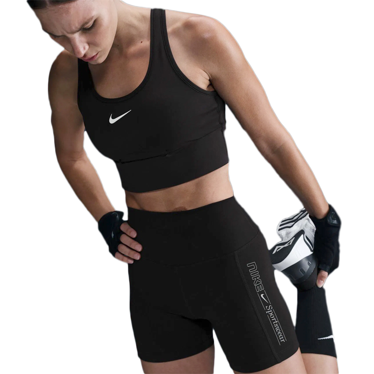 Шорты Nike W NK DF ONE 5IN SHRT GLS / Женский / L / Черный photo 5