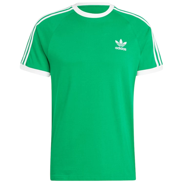 Футболка мужская Adidas 3-STRIPES TEE L Зеленый photo 5