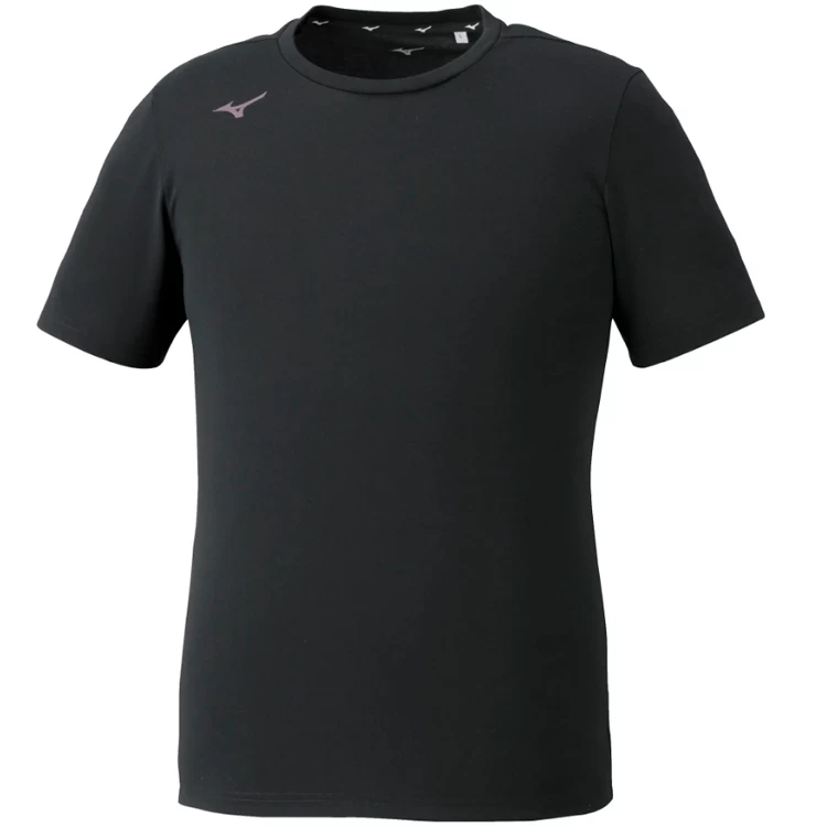 Tricou bărbătesc Mizuno Drylite Tee Mens L Negru photo 4