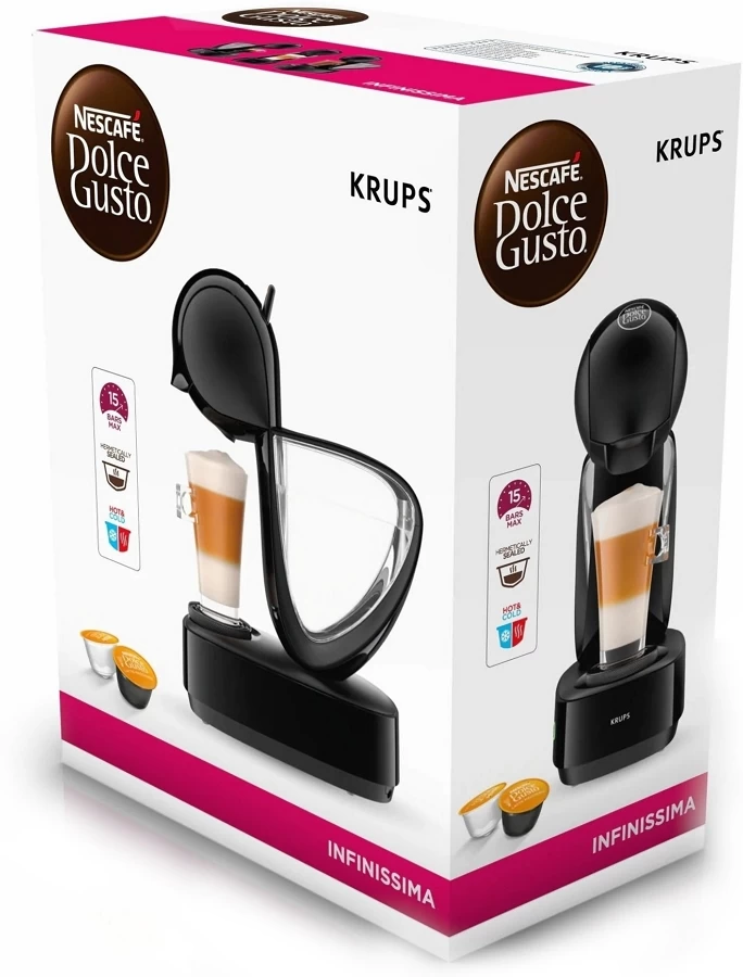 Кофемашина Капсульная Krups KP170810 / 15 бар / Капсульная photo 9