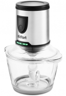 Измельчитель Kitfort KT3010, 1200 мл, 200 Вт, 1 скоростей, Серебристый thumbnav
