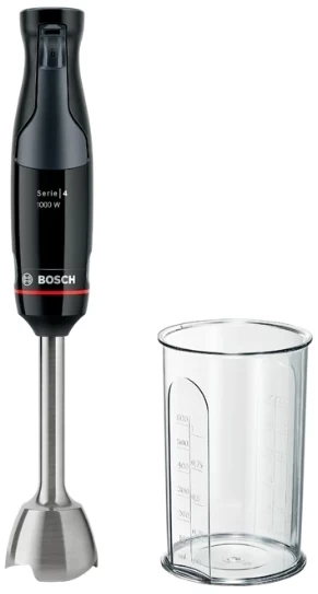 Blender Submersibil Bosch MSM4B610 Negru / 1 viteze / 600 ml photo 1