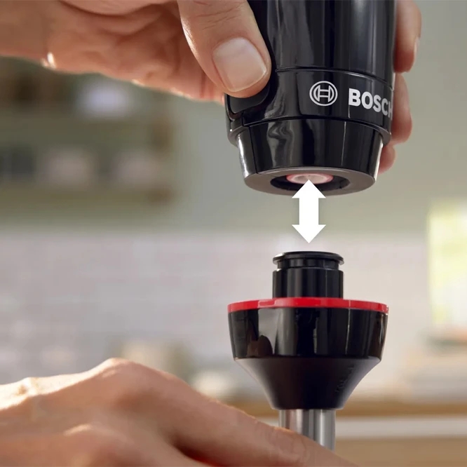 Blender Submersibil Bosch MSM4B610 Negru / 1 viteze / 600 ml photo 4