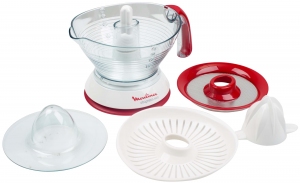 Соковыжималка цитрусовая Moulinex PC300110, 0.6 л, 25 Вт, 1 скоростей, Красный thumbnav 2