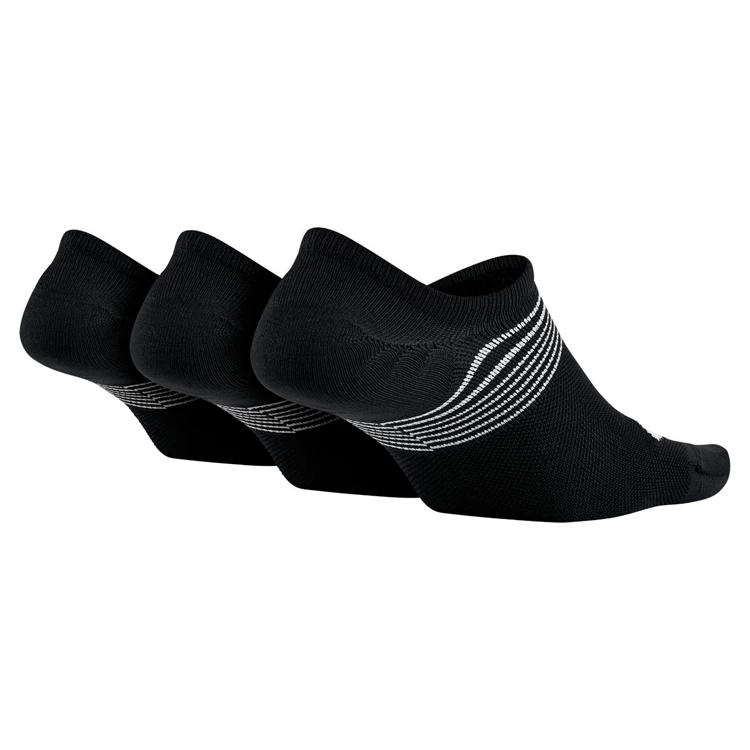 Sosete Nike W EVERYDAY PLUS LTWT FOOT 3PR Negru-alb photo 4