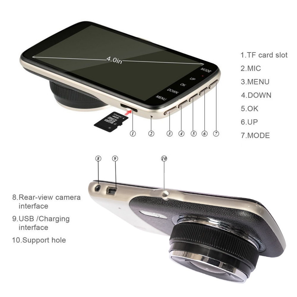 Видеорегистратор авто Vision T810 photo 3
