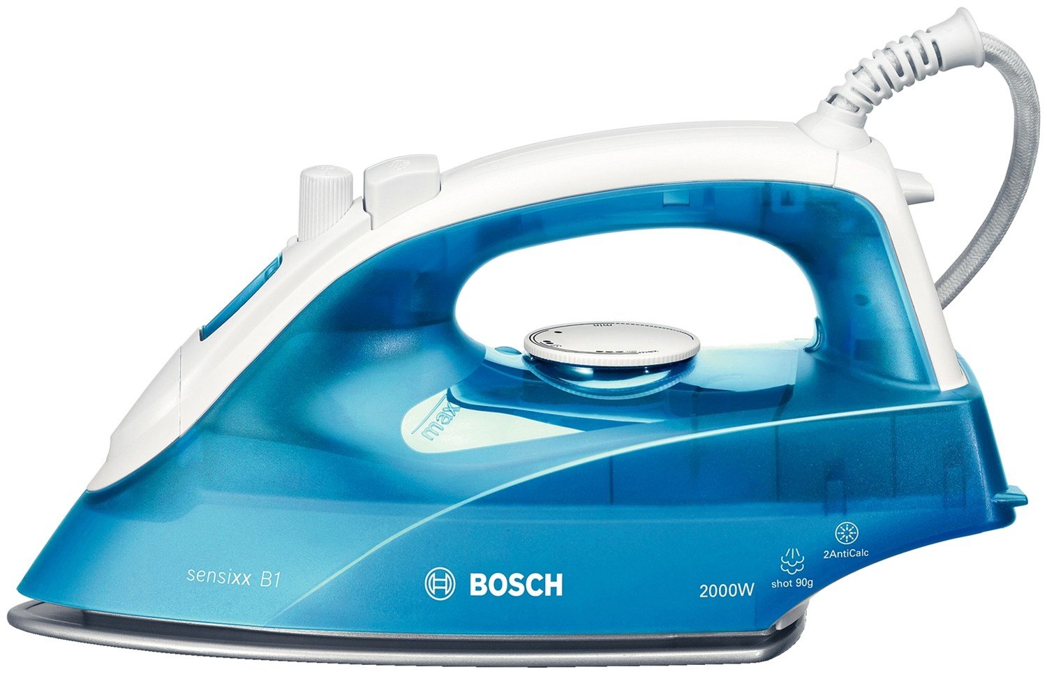 Утюг Bosch TDA2610, 290 мл, Белый-синий photo Утюг Bosch TDA2610, 290 мл, Белый-синий photo
