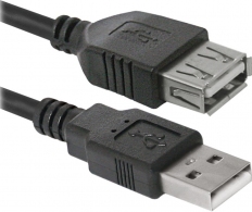 Cablu USB-A - USB-A Defender USB02-10 USB2.0 AM-AF thumbnav 1