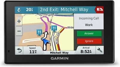 GARMIN DriveAssist 51 LMT-D, GPS + DVR FullHD 30fps, Licence map Europe+Moldova, 5.0" LCD (480 x 272), MicroSD, Bluetooth, Hands-free calling, Speaks street names, Junction view, Lane assist, Camera-assisted, up to 0.5 hours, 191.4g photo 1