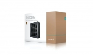 PSU DEEPCOOL "PQ1000M",1000W, ATX12V V2.4, 80 PLUS® Gold, Full Modular Cable System, Active PFC + Full Bridge SRC LLC + DC to DC, , 120mm fan with PWM, Silent, ErP 2013, +12V (83A), 20+4 Pin, 2xEPS(4+4Pin), 8x SATA, 3xPCI-E(6+2pin), 3x Peripheral, MTBF100 thumbnav 3