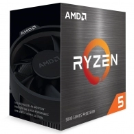 AMD Ryzen™ 5 4500, Socket AM4, 3.6-4.1GHz (6C/12T), 3MB L2 + 8MB L3 Cache, No Integrated GPU, 7nm 65W, Unlocked, Bulk with Wraith Stealth Cooler 
