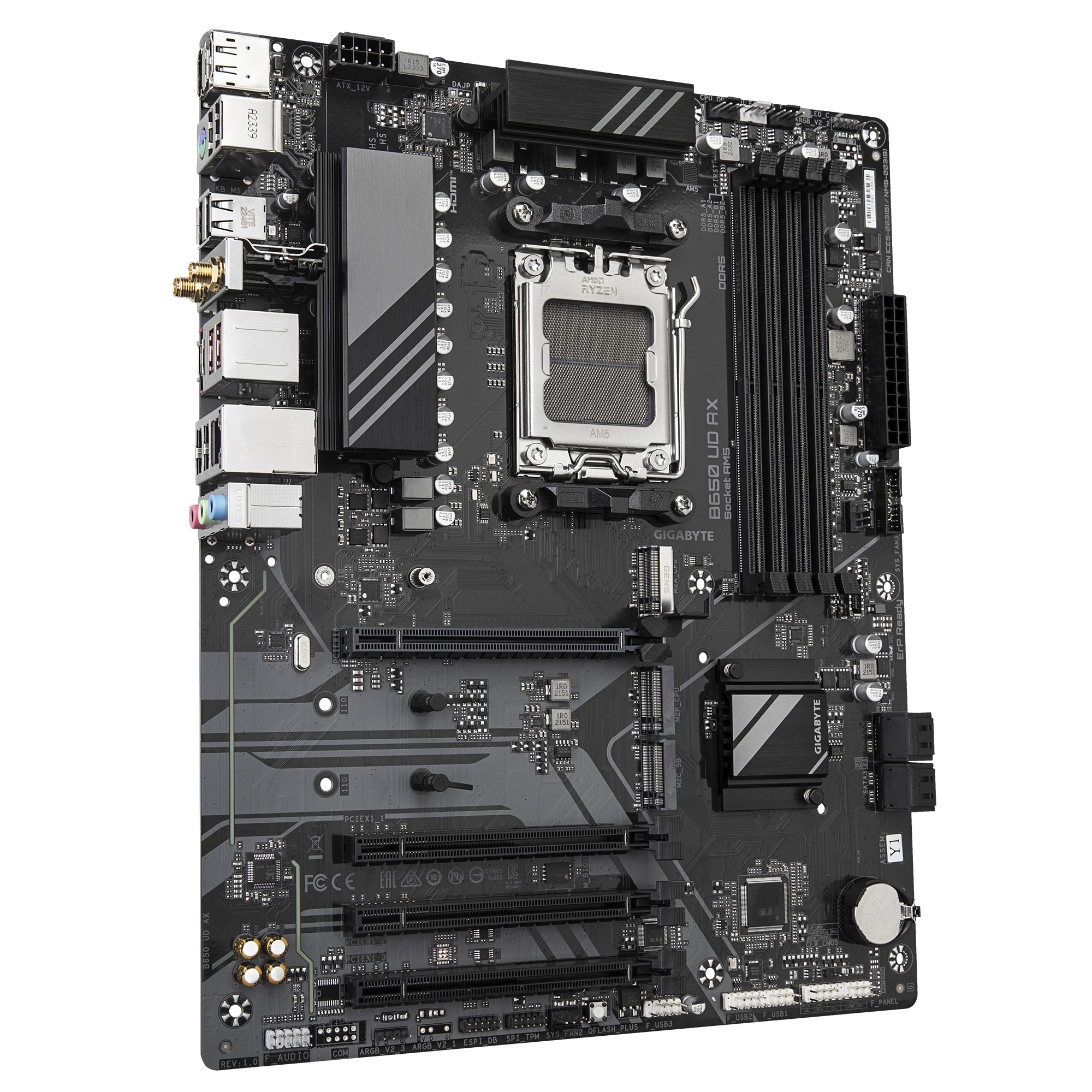Материнская плата GIGABYTE B650 UD AX/ AM5/ B650/ DDR5/ ATX photo 3