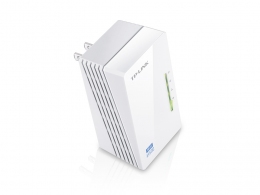 TP-LINK TL-WPA4220  N300 AV600 Powerline Adapter, Compact Size, 300Mbps Powerline Datarate, 1 Lan Port, Power Socket, HomePlug AV, Green Powerline,  Plug and Play, Pair Button, Range 300 meters in house thumbnav 3