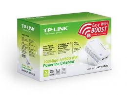TP-LINK TL-WPA4220  N300 AV600 Powerline Adapter, Compact Size, 300Mbps Powerline Datarate, 1 Lan Port, Power Socket, HomePlug AV, Green Powerline,  Plug and Play, Pair Button, Range 300 meters in house thumbnav 4