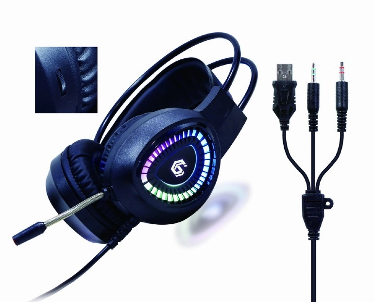 Gembird Gaming Kit GGS-UMGL4-01-RU, 4-in-1 Backlight Gaming kit "Phantom", RU layout photo 4