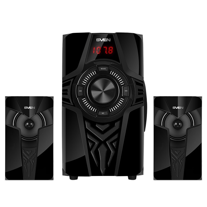 Boxe 2.1 SVEN MS-2070 / 60W RMS / Bluetooth / Black photo 4