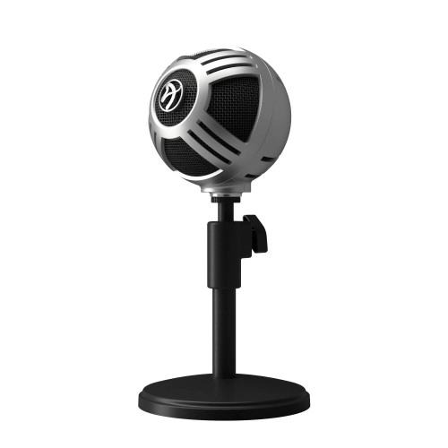 Microfon pentru Streaming AROZZI Sfera Pro, Silver photo 1