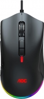 Mouse Gaming AOC GM530B, USB, Black thumbnav 1