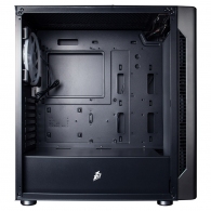Корпус 1STPLAYER DX / no PSU / Side-Window / 4x140mm / EATX / Silver thumbnav 4