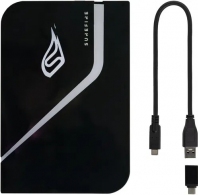 2.5” Внешний игровой SSD Verbatim Surefire PyroDrive / 2TB / USB 3.2 Gen1 / Black thumbnav 4