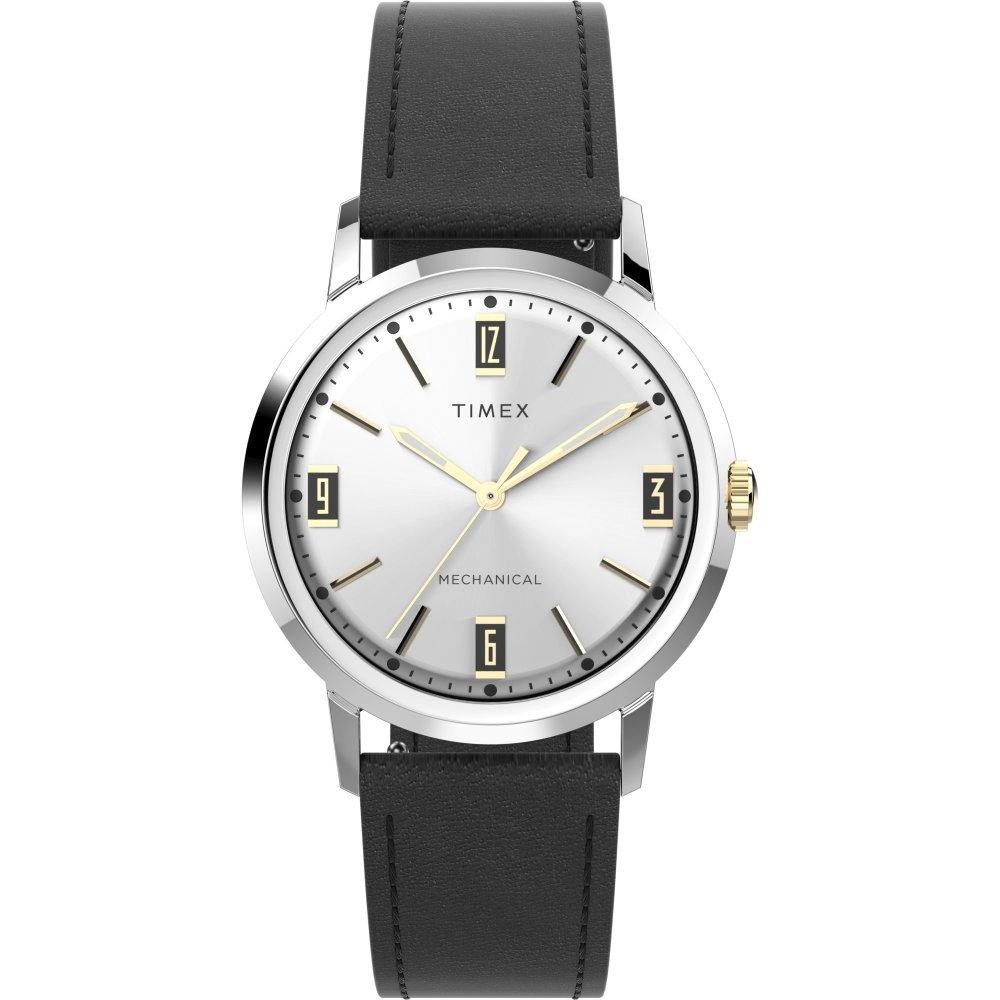 Marlin® Hand-Wound 34mm Leather Strap Watch TW2V44700 photo 1