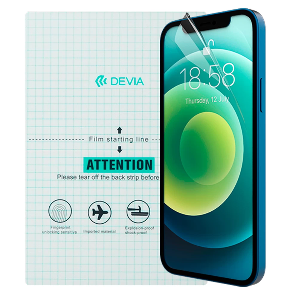 Pelicula de protectie p/u telefon Devia 1020000810811 photo 2