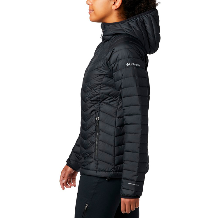 Scurta Columbia Powder Lite Hooded Jacket S Negru Femei photo 2