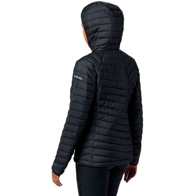 Scurta Columbia Powder Lite Hooded Jacket S Negru Femei photo 3
