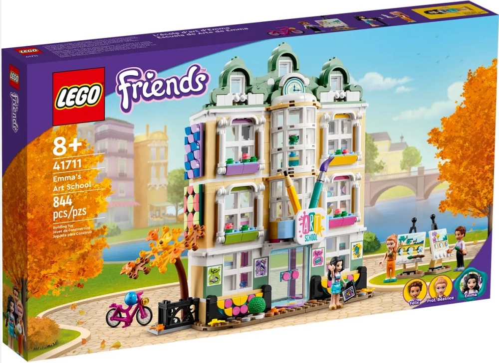 Constructor Lego Friends Emmas Art School 41711 de la 8+ ani photo 1
