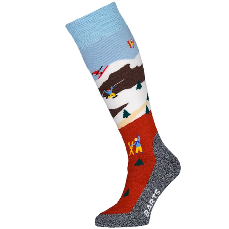 Sosete Barts Skisock Snowrider Kids Multicolor photo 1