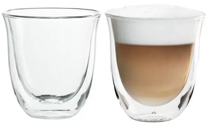 Набор стаканов для кофе Delonghi DLSC311, p/u cappucino 190 ml photo 1