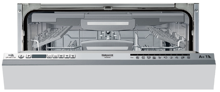 Mas. de spalat vase incorporabila Hotpoint - Ariston LTF11S111 Alb /15 Seturi /De dimensiune completa photo 3