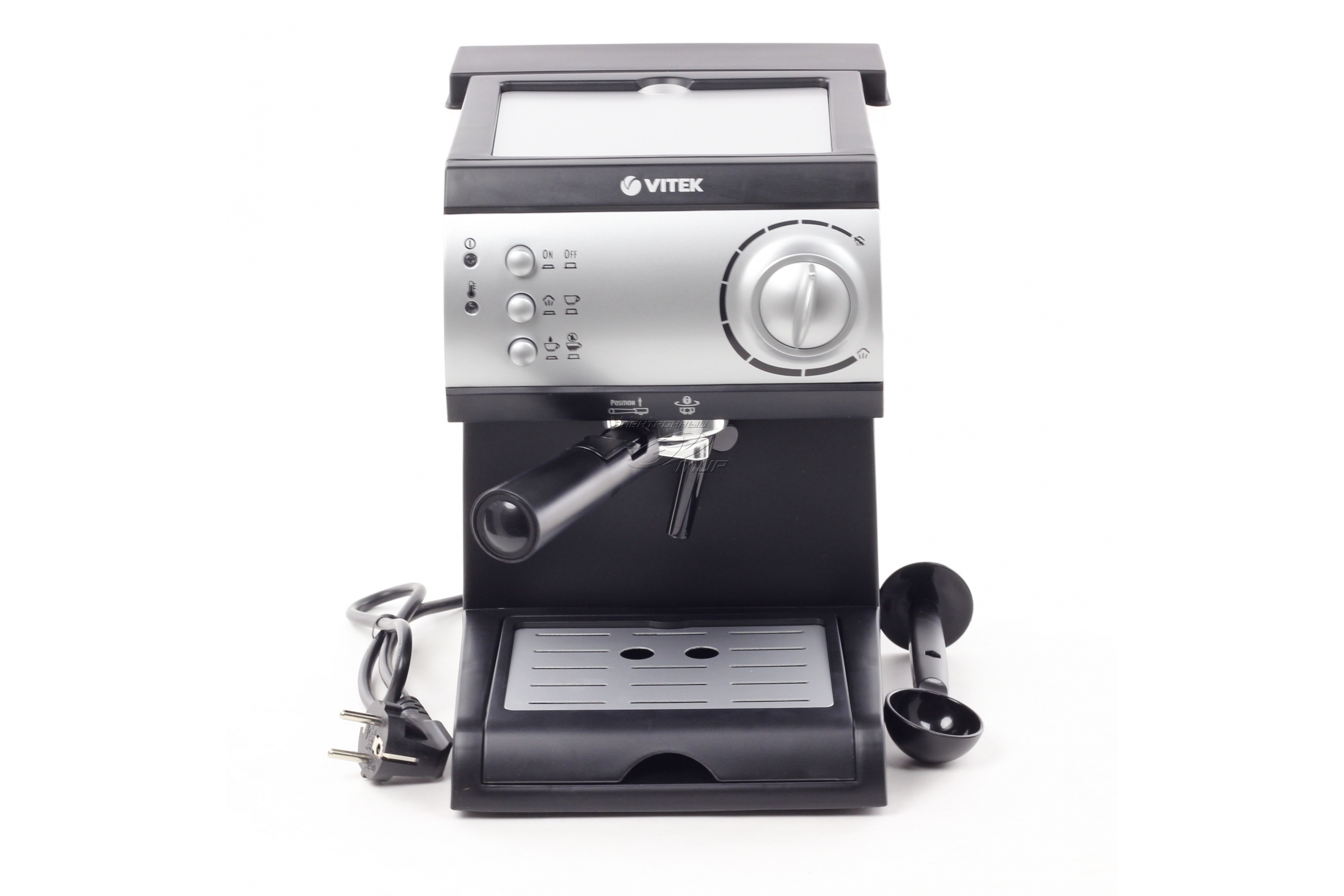 Cafetiera Vitek VT-1511 / 1.5 l / Manuala / Macinata photo 3